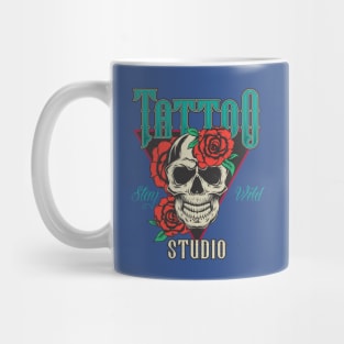 Tattoo Studio Stay Wild Cool Design Mug